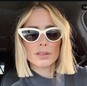 ANINE BING - SEDONA sunglasses in Ivory